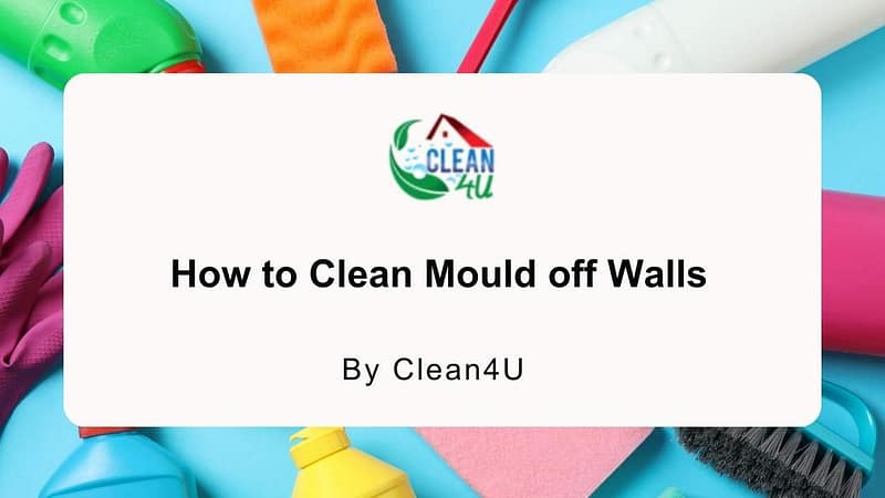 How to Clean Mould off Walls